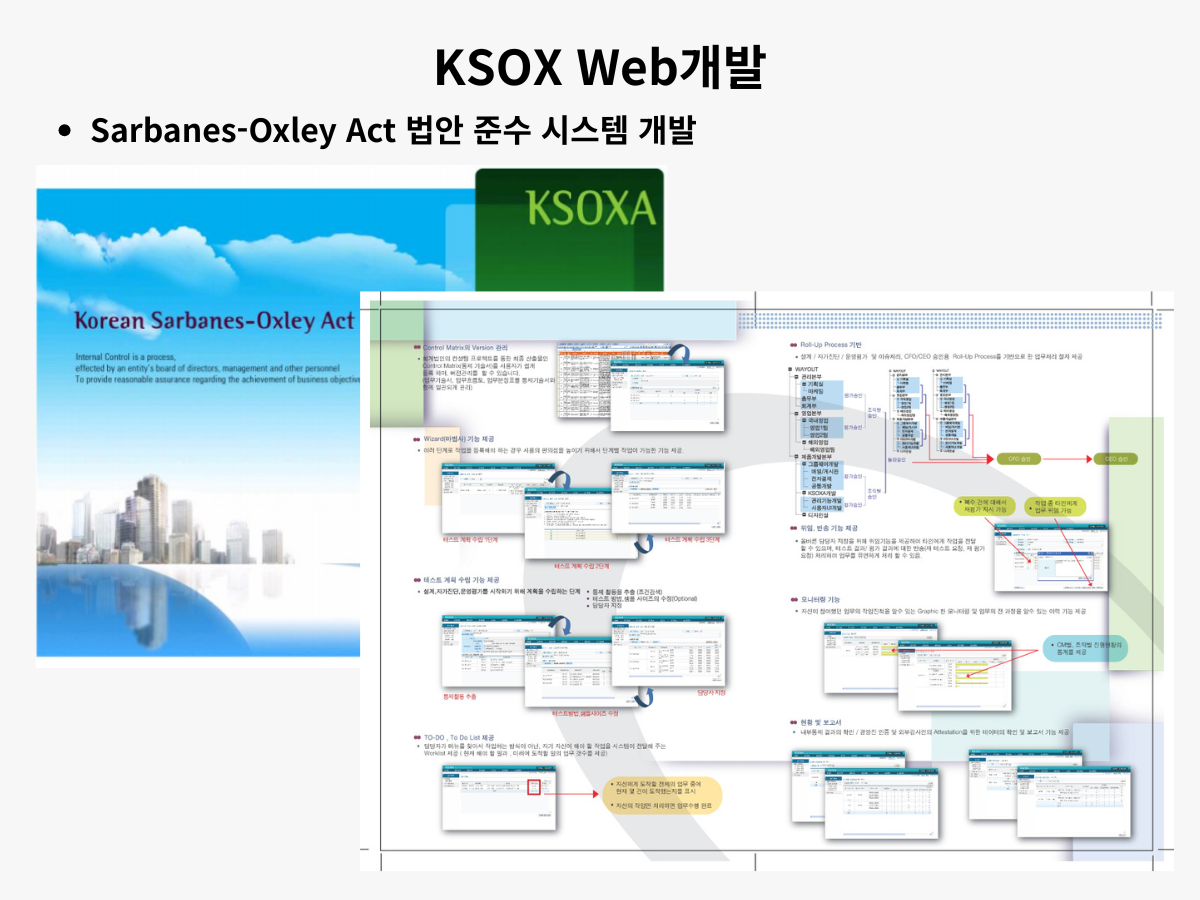 SOX internal control web system - enterprise compliance management